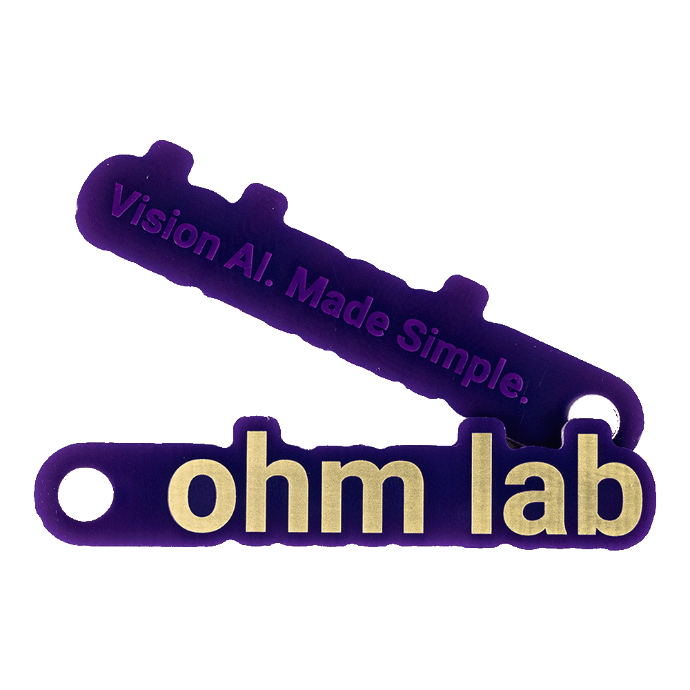 Ohm Lab Keychain